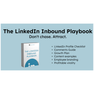 LinkedIn Inbound Playbook - SocialMediaRoles.com